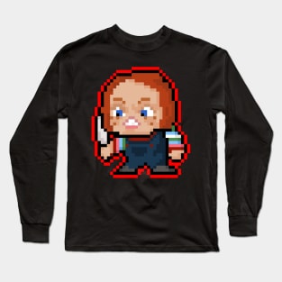 Pixel Chucky Long Sleeve T-Shirt